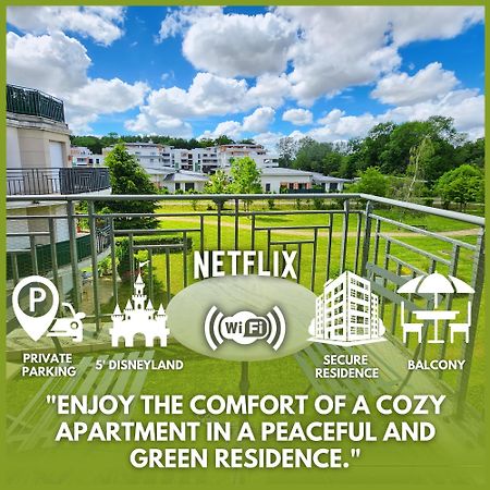 Appartement, Balcon, Parking, 5' Disneyland Монтеврен Экстерьер фото